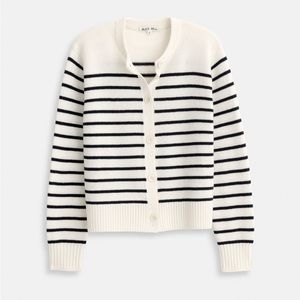 Alex Mill Francis Wool Stripe Cardigan